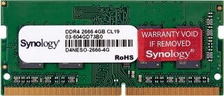 Synology D4NESO-2666-4G 4 GB 2666 MHz DDR4 Ram kullananlar yorumlar